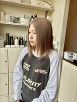 ユニ 心斎橋(Uni.)&nbsp;心斎橋/韓国ヘア/レイヤーカット/髪質改善/顔周り/ブリーチ