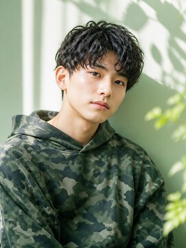 にもう 神戸三宮 スペインカールxMEN'S HAIRxニュアンスパーマ
