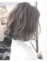 ヘアーアンドアトリエ マール(Hair&Atelier Marl) 【Marlアプリエ】ハイライト入りラベンダーブルージュ