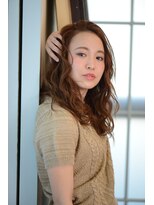 カリン(carin)&nbsp;【carin 那覇　真嘉比】大人かわいい無造作グレージュカラー