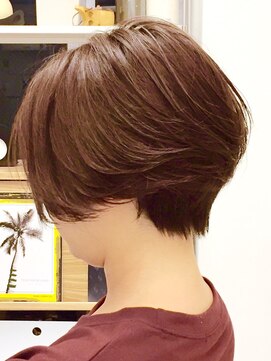 ミッテル(mittell) 暖色系ハンサムショート【mittell】