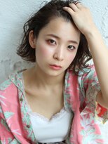 マーケット(MARKET)&nbsp;無造作感あるくせ毛風大人ボブ