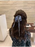 ヘアアクセでワンポイントアレンジ