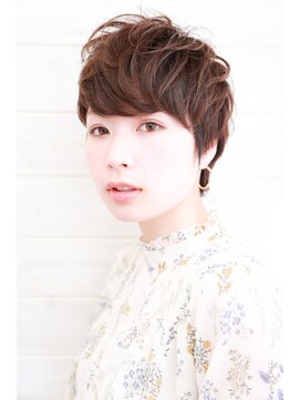 オーシャン(Ocean) [OCEAN Hair&Life]大人可愛い☆マニッシュショート☆毛先パーマ