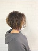 外国人風ショートボブ［小田急相模原/髪質改善］