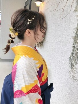 紐アレンジ 袴ヘアアレンジ L カノンヘアー Kanon Hair のヘアカタログ ホットペッパービューティー