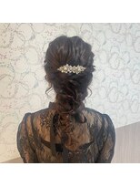 サロンドプランセス(SALON DE PRINCESSE)&nbsp;編みおろしスタイル