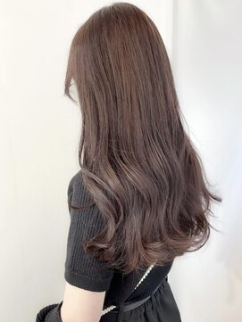 プラグ バイ ネオリーブ(plug by neolive) 大人ガーリー/チョコレート×髪質改善 [髪質改善/縮毛矯正]韓国T