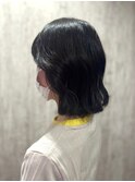 ／ヘルシースタイル／黒髪ミディアム／
