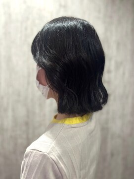 テトテ 門戸厄神店(tetote) /ヘルシースタイル/黒髪ミディアム/