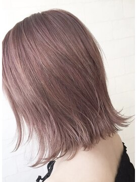 ヘア カラー ポート(Hair Color PORT) ピンクベージュブリーチあり♪