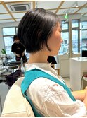 福井 大和田 ショートボブ 10代 20代 丸みショート 可愛い
