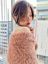 バンプ ギンザ(BUMP GINZA)&nbsp;《30.40.50代》ふわっとショートボブ×ハイライト【ERIKA】