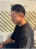 BARBER-BARオールバックスタイル
