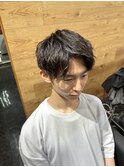 波巻きパーマ/波巻きスパイラルパーマ/ツイスト/眉毛
