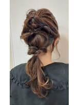 アルファ 波崎店&nbsp;ローポニー風ヘアセット