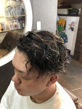 バーバーショップ カズー BARBER SHOP KA-ZOO ツイストスパイラルパーマ