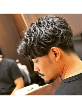 匠和 センターパートナチュラルパーマ