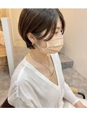 大人かわいいショートヘア