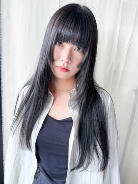 ノラジャーニー(NORA Journey) ロング顔周りカット顔周りレイヤーカット前髪カットウルフ