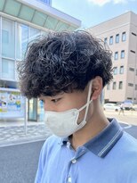 オーガニック アトリエ 大宮(organic+atelier)&nbsp;無造作パーマ波巻きパーマ波巻きスパイラルパーマツーブロック