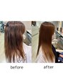 ズッソ アヴェダ 熊本店(ZUSSO AVEDA) 酸性ストレートで髪質改善◎お手入れ楽にします!