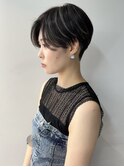 刈り上げショート　ハイライトショート