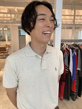 センスオブワンダー(SENSE OF WONDER) クセ風パーマ