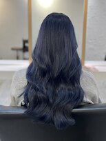 ブレンド 渋谷(BLend)&nbsp;縮毛矯正.レイヤーカット.ブルーブラック.髪質改善. 黒髪