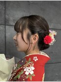 卒業式袴ヘア