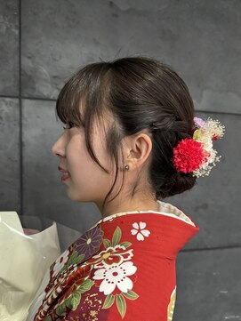 プリマヴェーラ 神楽坂 卒業式袴ヘア