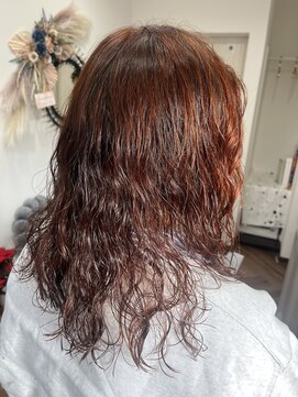 ウルー(Uruu-) オレンジブラウン