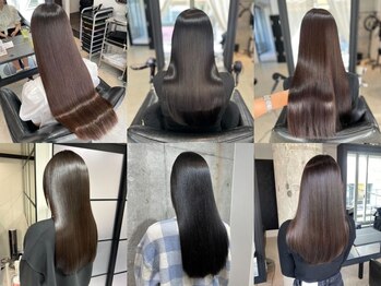 ボンズサロン オモテサンドウ(BONDZSALON OMOTESANDO)の写真/ダメージレスな薬剤を使用した美髪専門サロンで、憧れの艶髪ストレートを実現＊【明治神宮前駅,原宿駅】