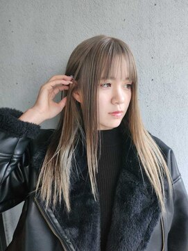 エーガール美容室(A-girl) ミルクティーグレージュカラー