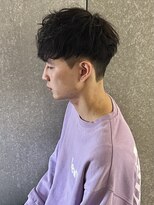 ニアウ 太田店(Niau)&nbsp;メンズナチュラルマッシュシャドウパーマ質感重視刈り上げ