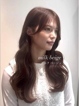 アリーズ(ALLYS) レイヤーカット×milk beige♪寺西