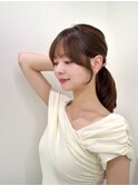 韓国ヘア顔まわりカット