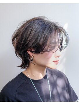 ルプラ ブリリアント(le-pla brilliant) ショートウルフ/アッシュブラウン/ブリーチなし/豊橋/田原