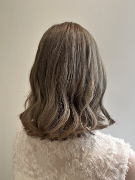 ゼルアヴェダ 浦和パルコ店(ZELE AVEDA) 透明感たっぷりミルクティーカラー