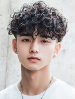 ラギッド 大野城店(RUGGED)&nbsp;マッシュ プードルパーマ ツーブロック ショート 20代