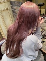 シンティアバイアルティナ 渋谷店(Cyntia by artina)&nbsp;ピンクベージュ/くすみピンク/ミディアムレイヤー