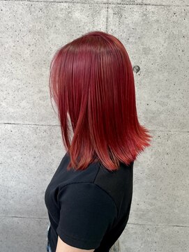 チェリーレッドカラー