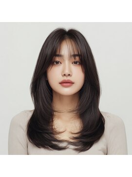 ハナブサ 田上店(HANABUSA) セミロング/20代30代40代