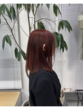 ヘアー アイス 御器所本店(HAIR ICI) red color