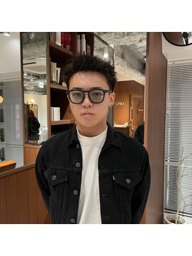 オーパスバイアンブルリュクス 池袋(Opus by ambleluxe) メンズカット/スパイキーショート/テーパーフェード