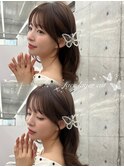 顔周りカット＊フェイスレイヤーカット/ヘアアレンジ