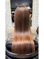 シャルム バイ アローズ 久留米店(CHARM BY AROSE)&nbsp;耳かけ大人かわいいモーヴカラー艶カラー30代40代50代