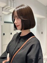 ロマリア ヒルズ 表参道 原宿(Lomalia HILLS)&nbsp;似合わせカットボブ[表参道ダブルカラーケアブリーチ縮毛矯正]