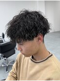 宇都宮メンズカットメンズパーマ波巻きスパイラルパーマツイスパ
