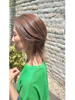 エーピーヘアー シエル クローネ(AP Hair Ciel Krone) ウルフ+イヤリングカラー